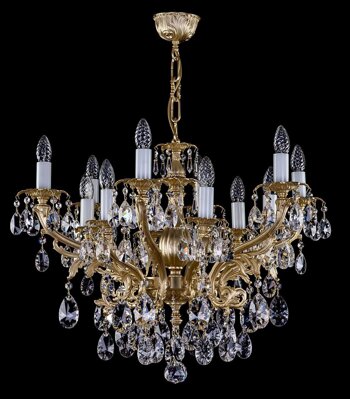 Chandelier brass cast L16148CE