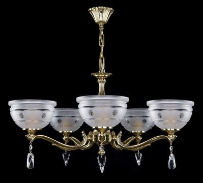 Żyrandol mosiężny L16150CE