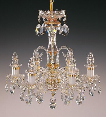 Cut glass crystal chandelier EL630695