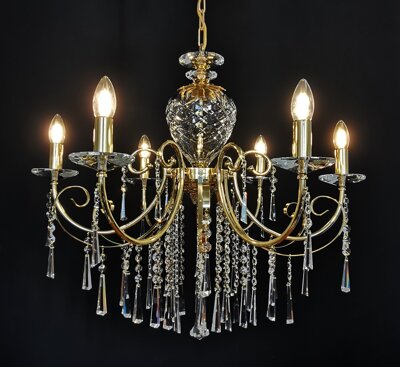 Chandelier - metal arms AL211