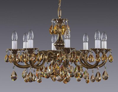 Chandelier cast brass L340CE 8007