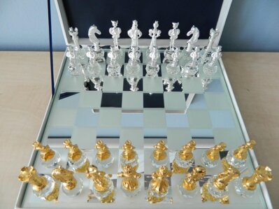 Kryształowe szachy brilliant 111