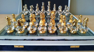Kryształowe szachy Royal 31