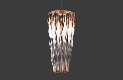 Żyrandol nowoczesny LV035LB copper