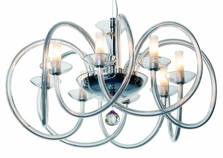 Designerski żyrandol Tourbillon 8/I. Ni