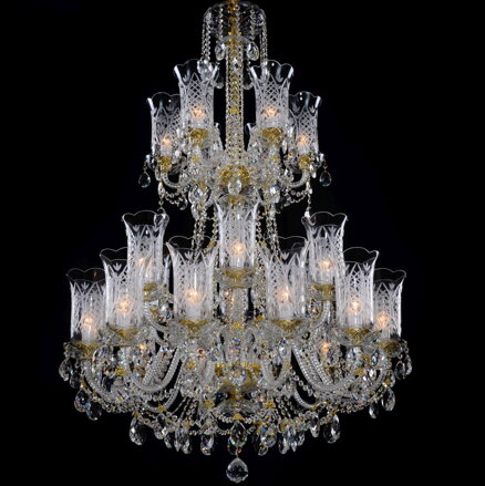 Żyrandol kryształowy LLCH24-CRYSTAL-DT