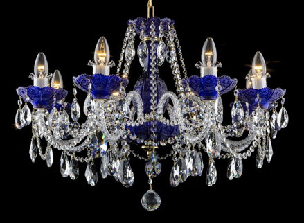 Źyrandol krystalowy fioletowy EL6848022