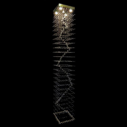 Lampa sufitowa kryształowa LW604050201Ni