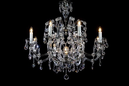 Żyrandol Maria Teresa BXL10908N209black