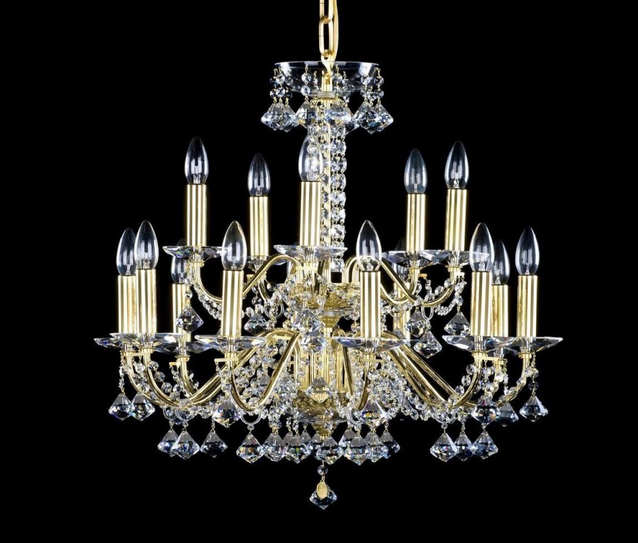Chandelier with metal arms AL102