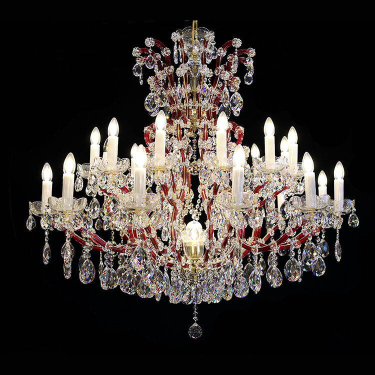 Żyrandol Maria Teresa BXL10924Z225Red