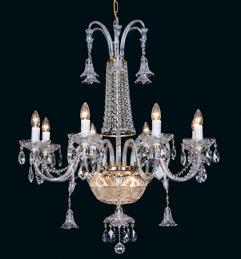 Cut glass crystal chandelier EL7448+302