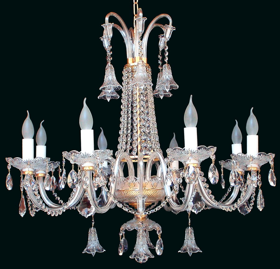 Cut glass crystal chandelier EL744802