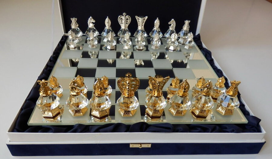 Kryształowe szachy Brilliant 115
