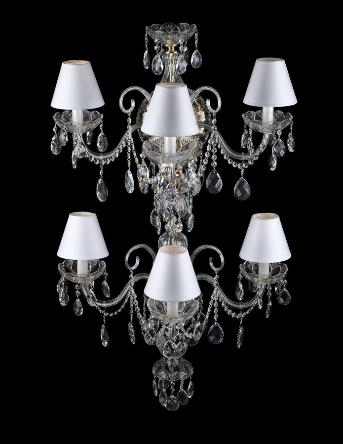 Crystal wall lamp EN117601SPB