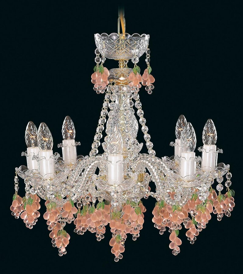 Crystal chandelier EL120862rosa