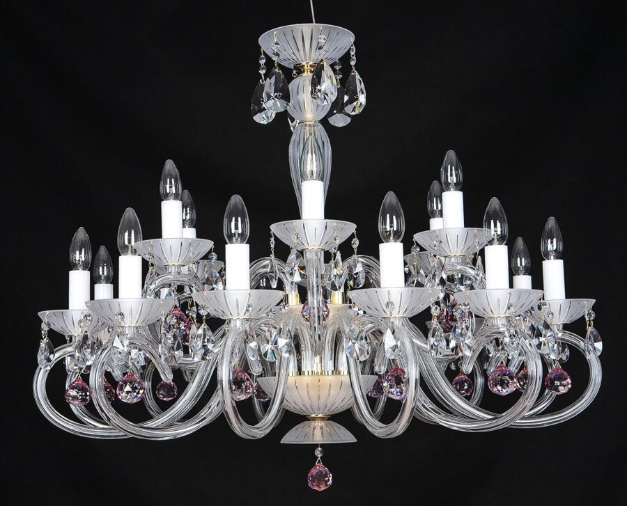 Crystal chandelier EL22312+6022-7