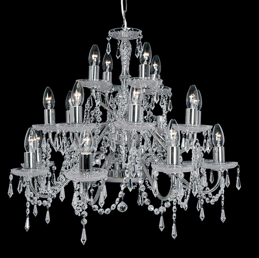 Chandelier with metal arms TX2410000020