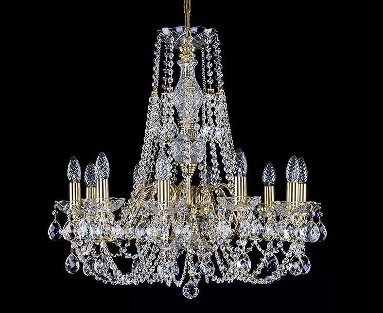 Chandelier with metal arms L187CLN