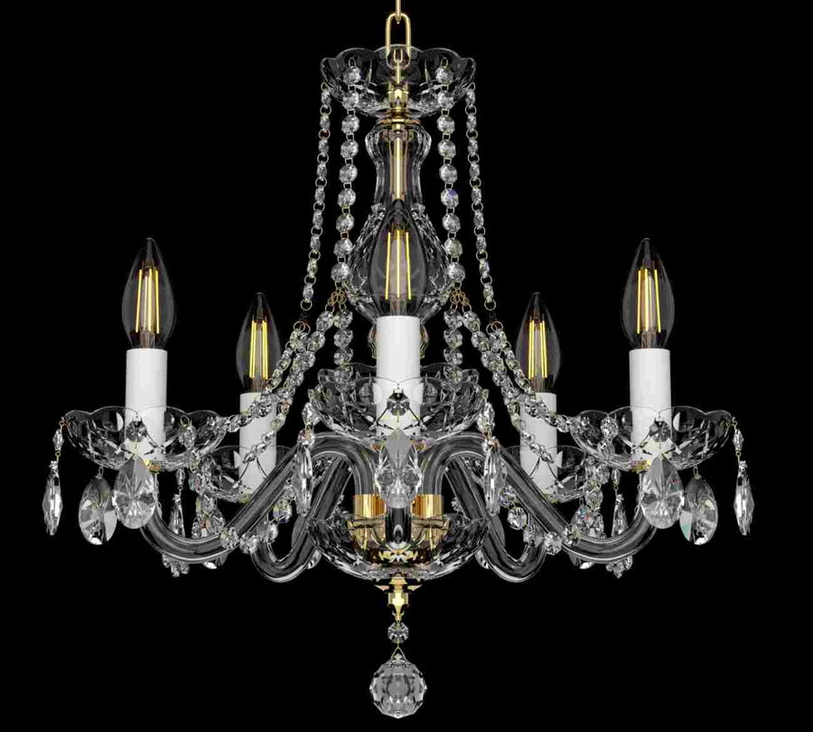 Crystal chandelier EL111502PB