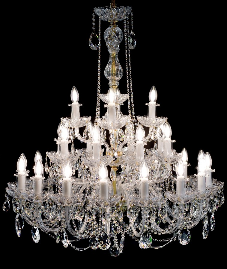 Chandelier crystal large EL1022802PB