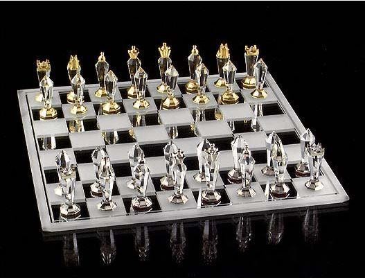Kryształowe szachy brilliant 110