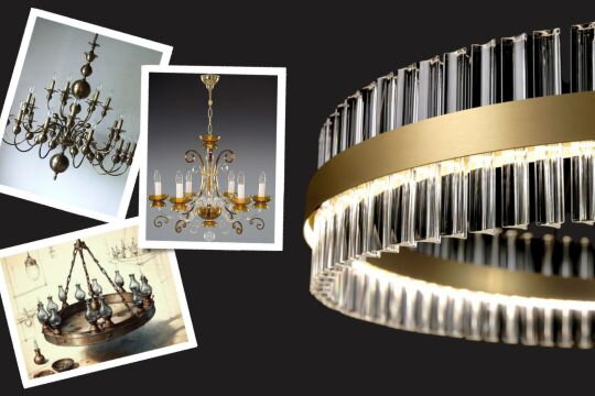 Iconic Chandeliers Through the Centuries, Part One: Circular Elegance, Brass Glamour and Murano Mystery